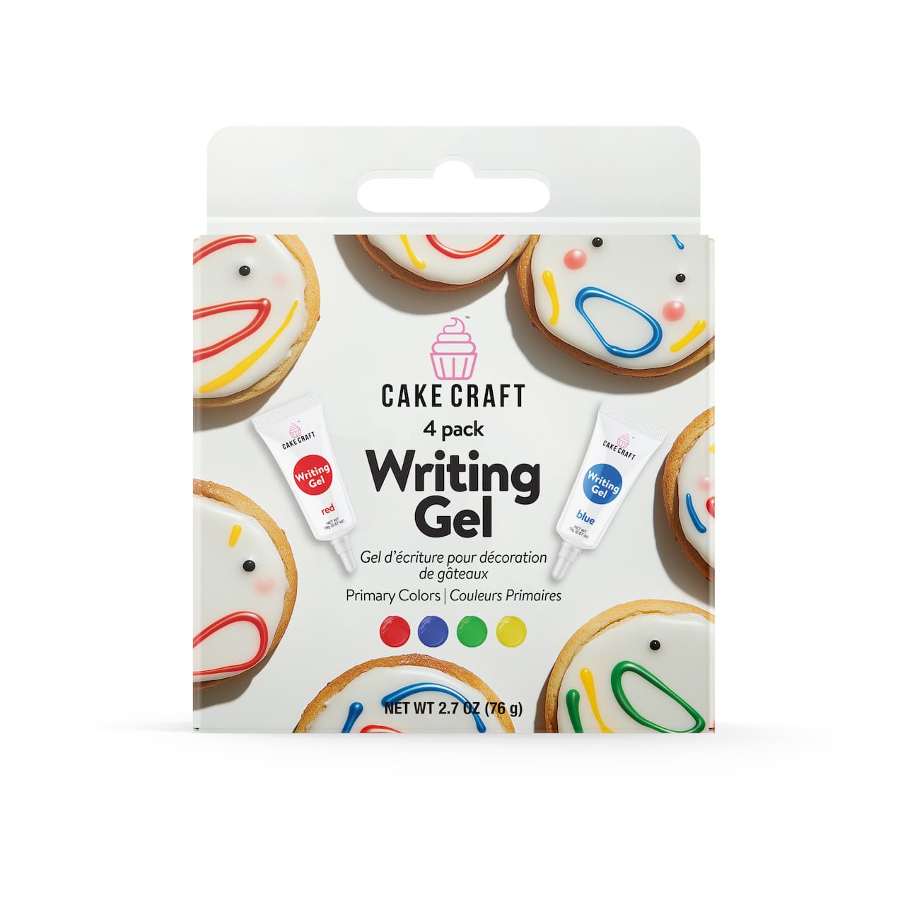Cake Craft Primary Color Writing Gels